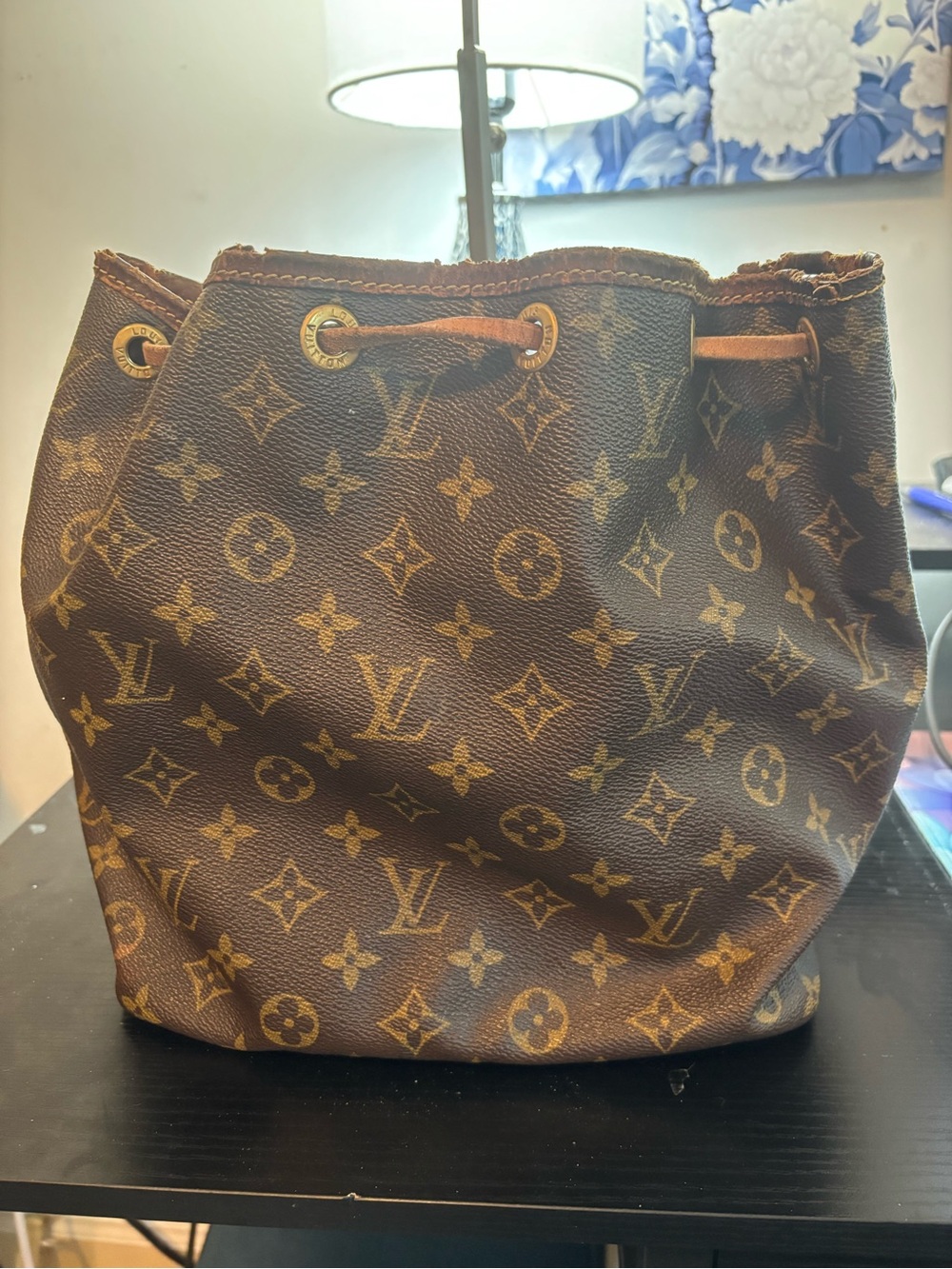 Authentic Vintage Louis VuittonMonogram Noé Bucket Bag Great Project/Daily Piece - Picture 4 of 14